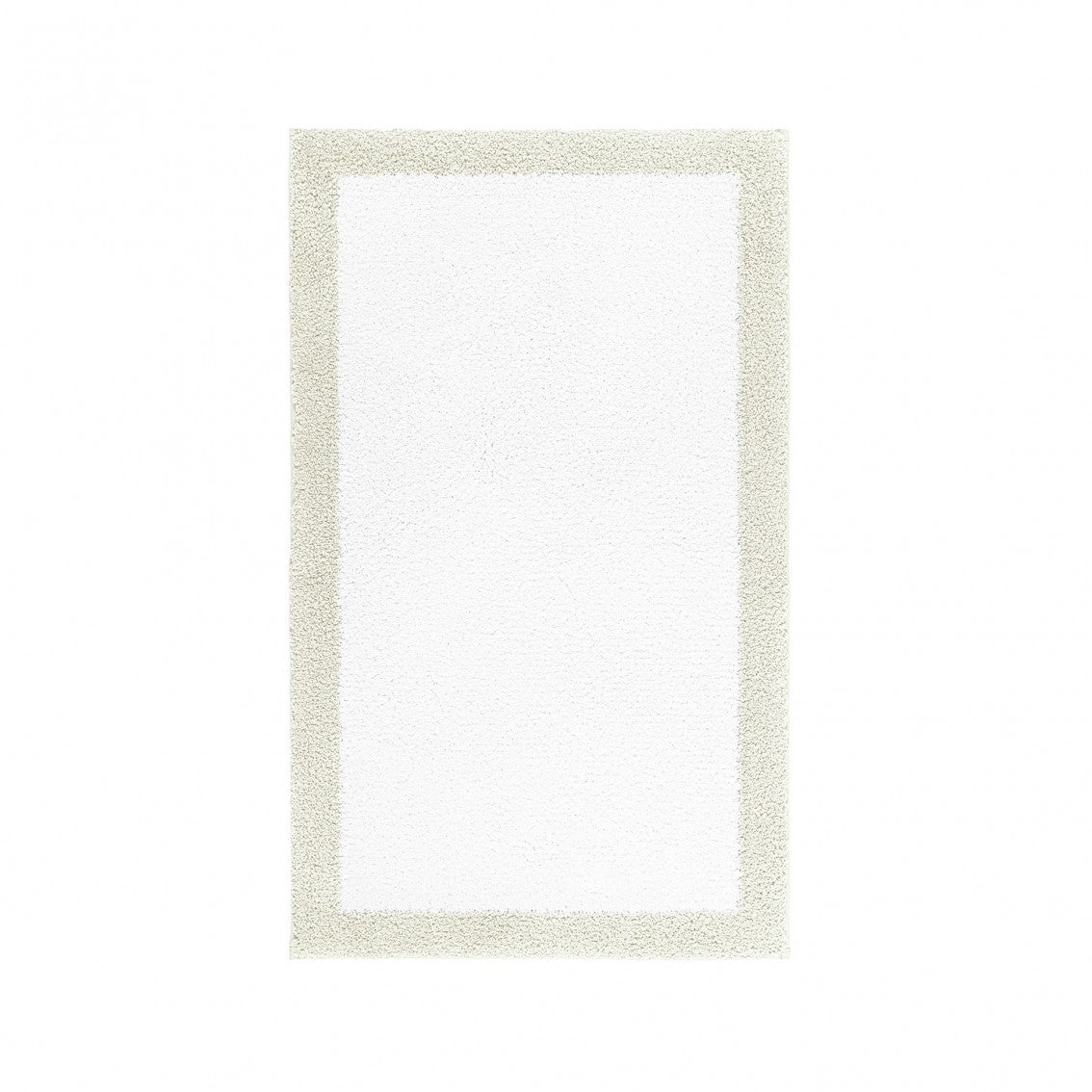 Egoist Border Bath Rug - DOVE - 32''x63'' | Rectangular