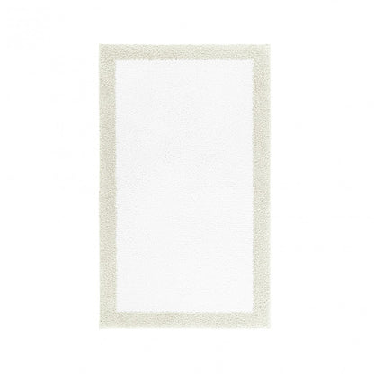 Egoist Border Bath Rug - DOVE - 32''x63'' | Rectangular