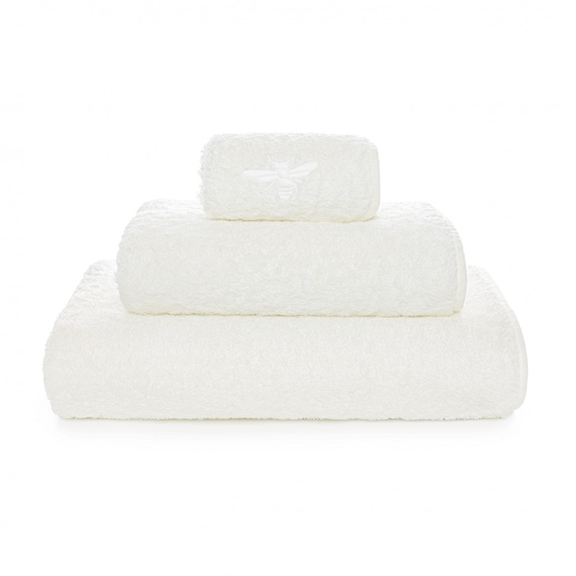 Apiary Bath Towel - SNOW - 38''X59'' | Bath Sheet