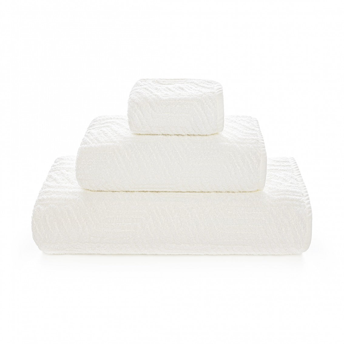 Villari Guest Towel - SNOW - 12''X20'' | Guest Towel