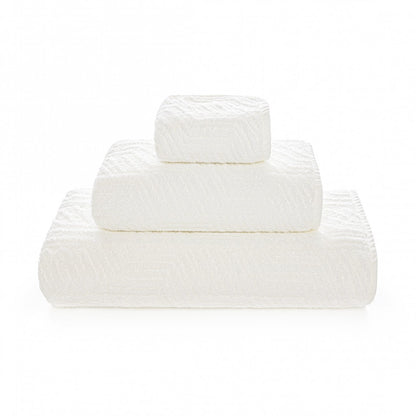 Villari Hand Towel - SNOW - 20'X39'' | XL Hand Towel