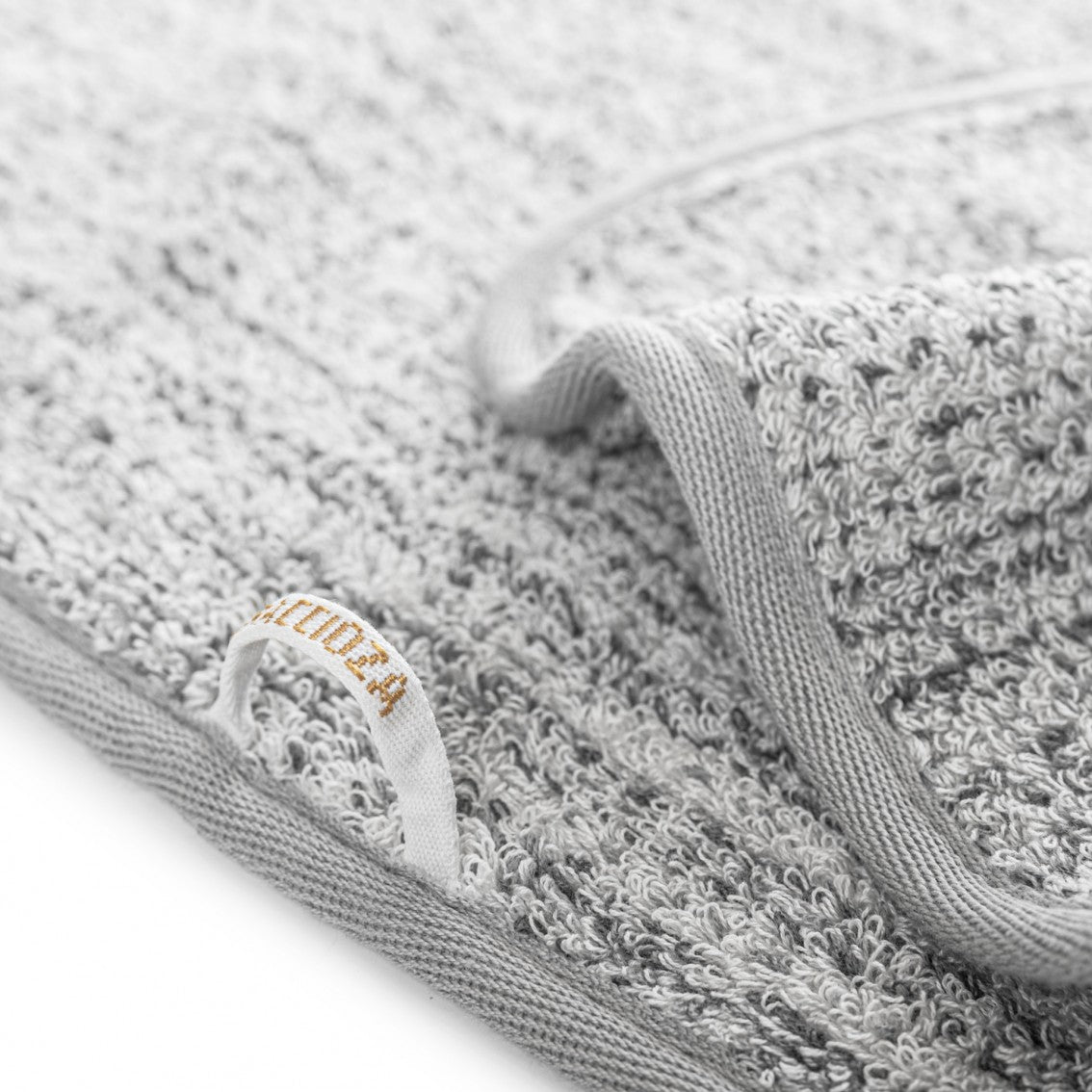 Porto Hand Towel by Graccioza in SILVER/STORM