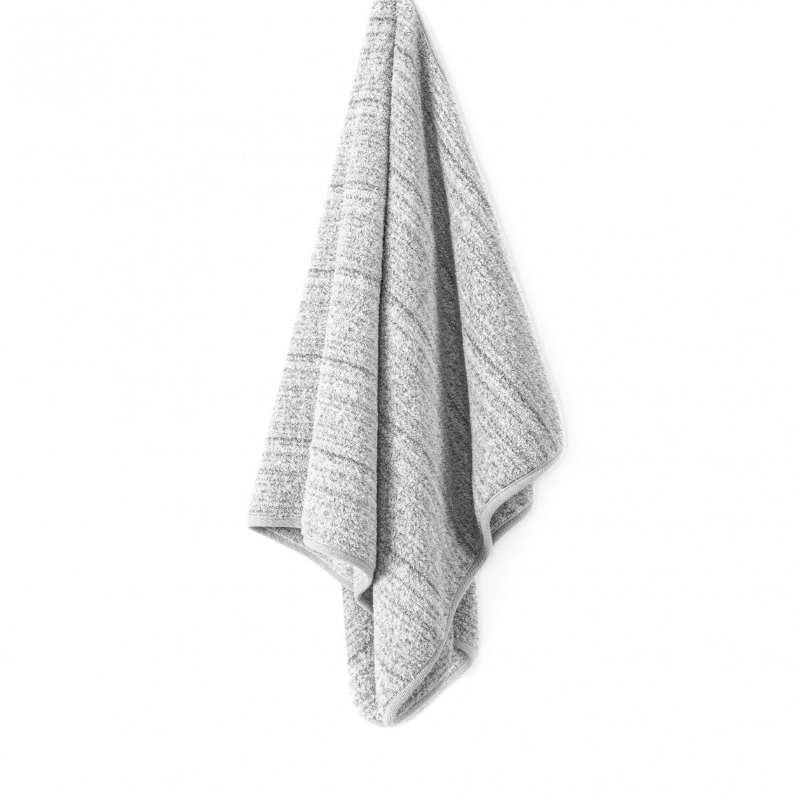 Porto Hand Towel by Graccioza in SILVER/STORM