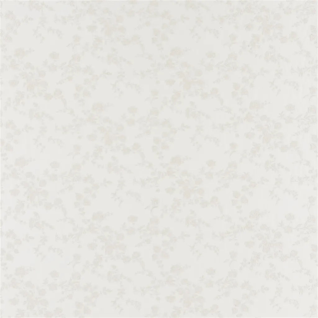 Ambleside Embroidery Fabric by Ralph Lauren in White