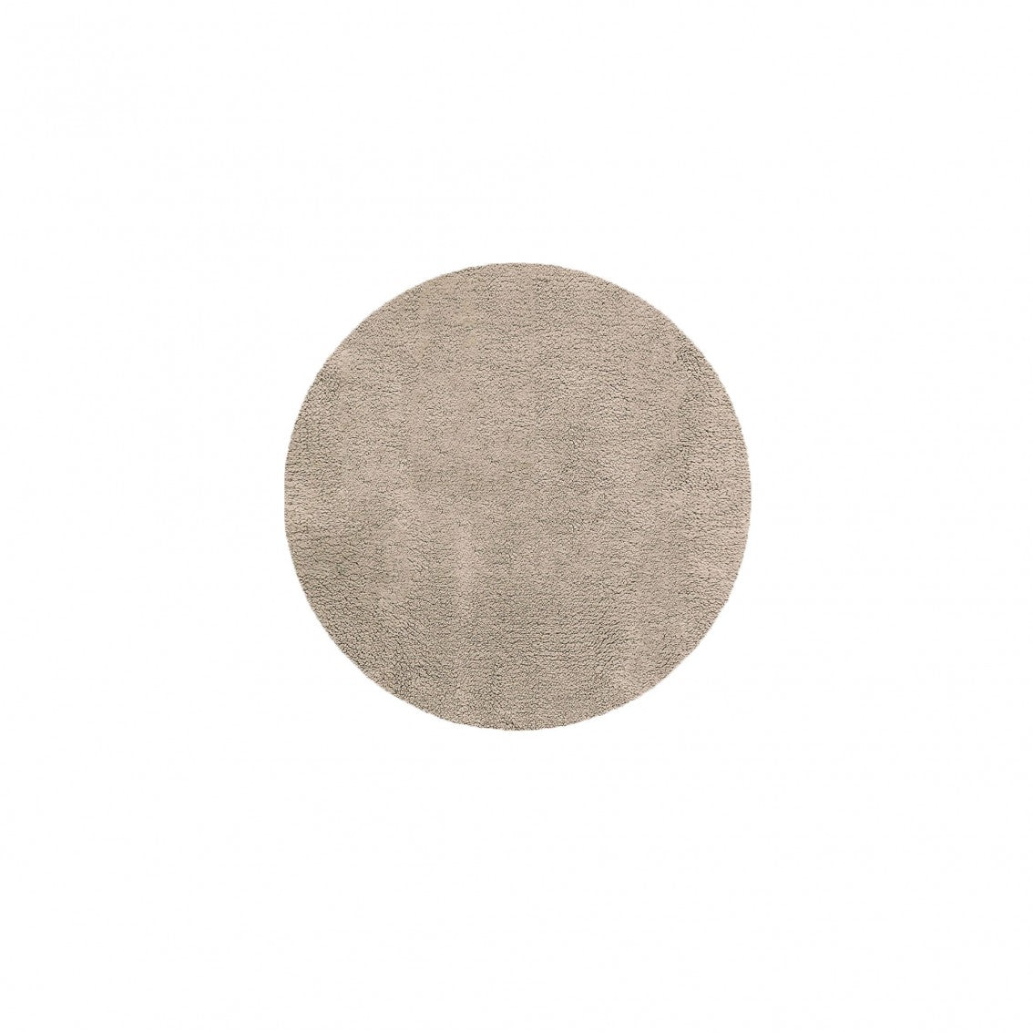 Plain Egoist Bath Rug - LINEN - Ø 39'' | Round