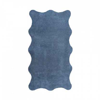 Plain Egoist Bath Rug - COBALT - additional view