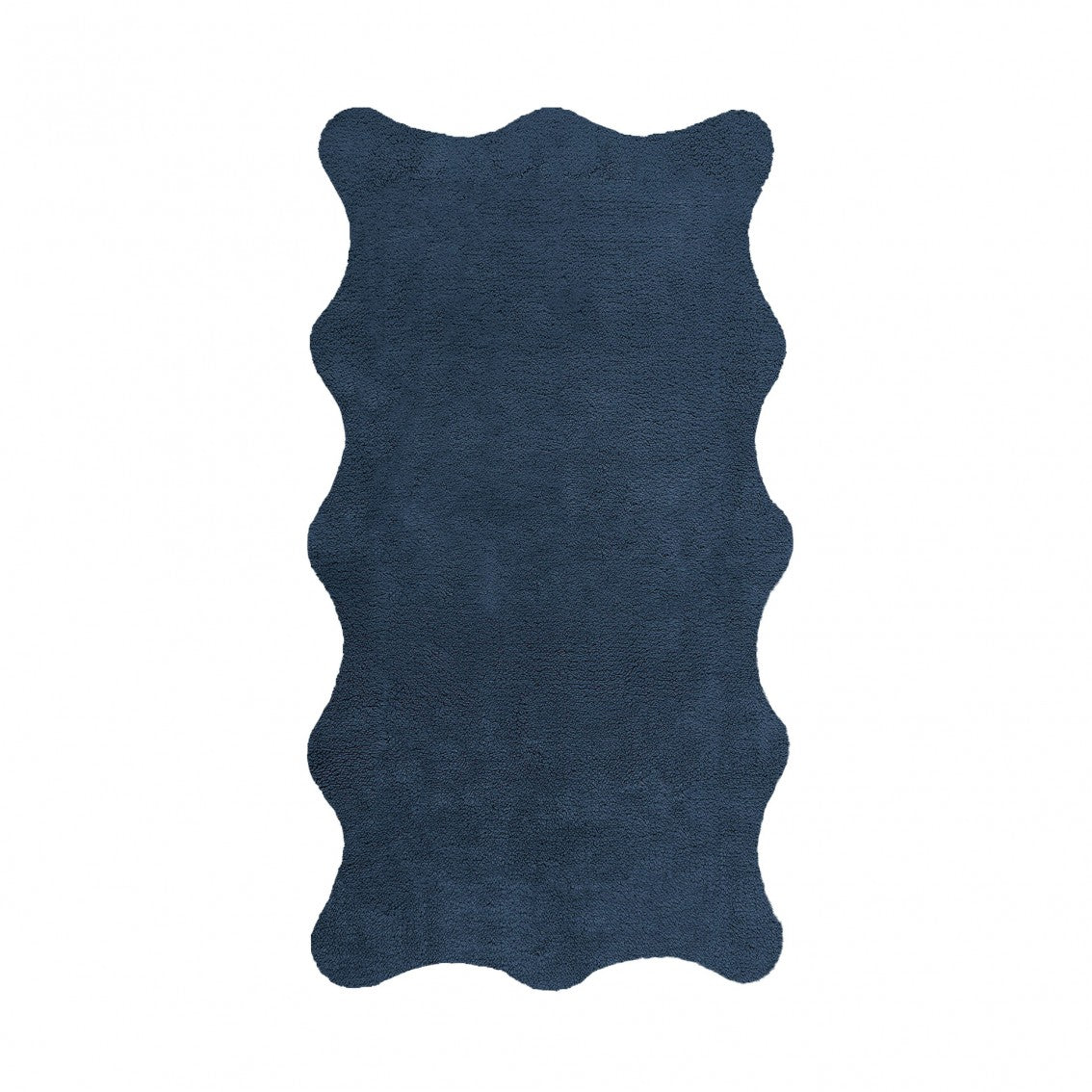 Plain Egoist Bath Rug - OXFORD - 28'' x 47'' | Scalloped
