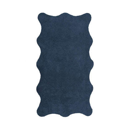 Plain Egoist Bath Rug - OXFORD - 28'' x 47'' | Scalloped