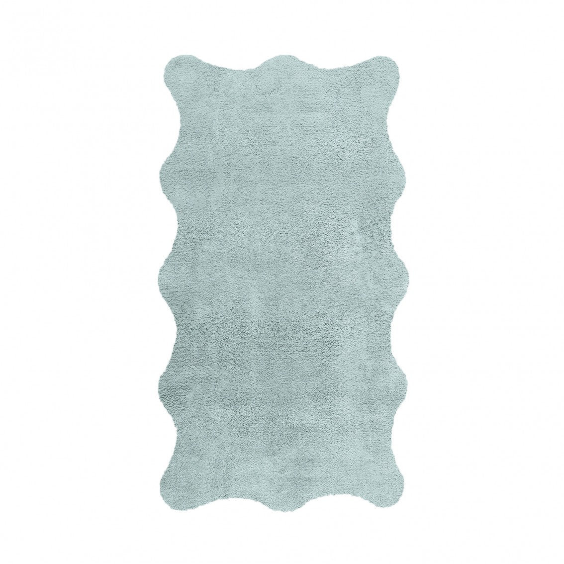 Plain Egoist Bath Rug - SEAMIST - 28'' x 47'' | Scalloped
