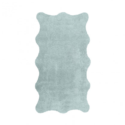 Plain Egoist Bath Rug - SEAMIST - 28'' x 47'' | Scalloped