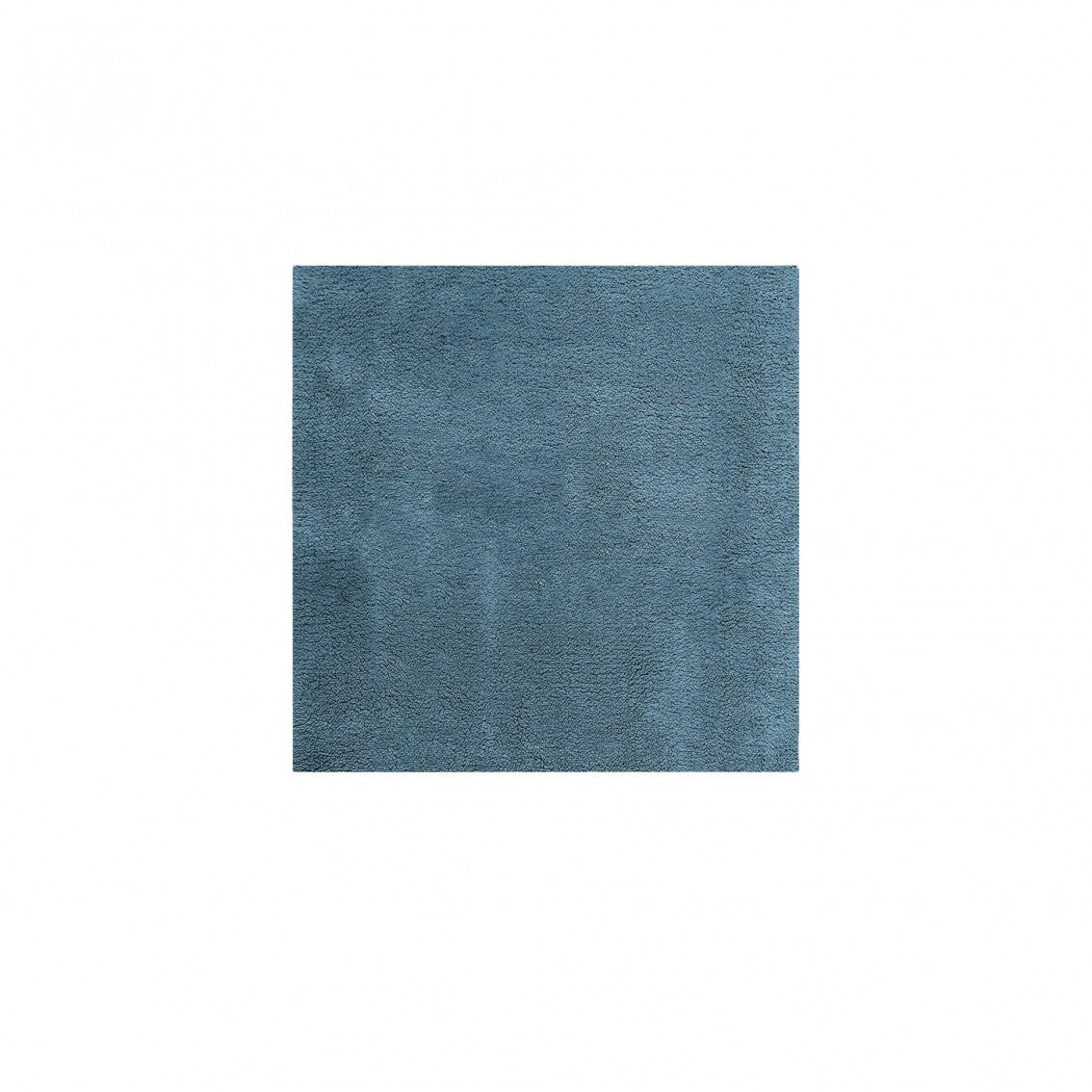 Plain Egoist Bath Rug - PEACOCK - 24''x24'' | Square