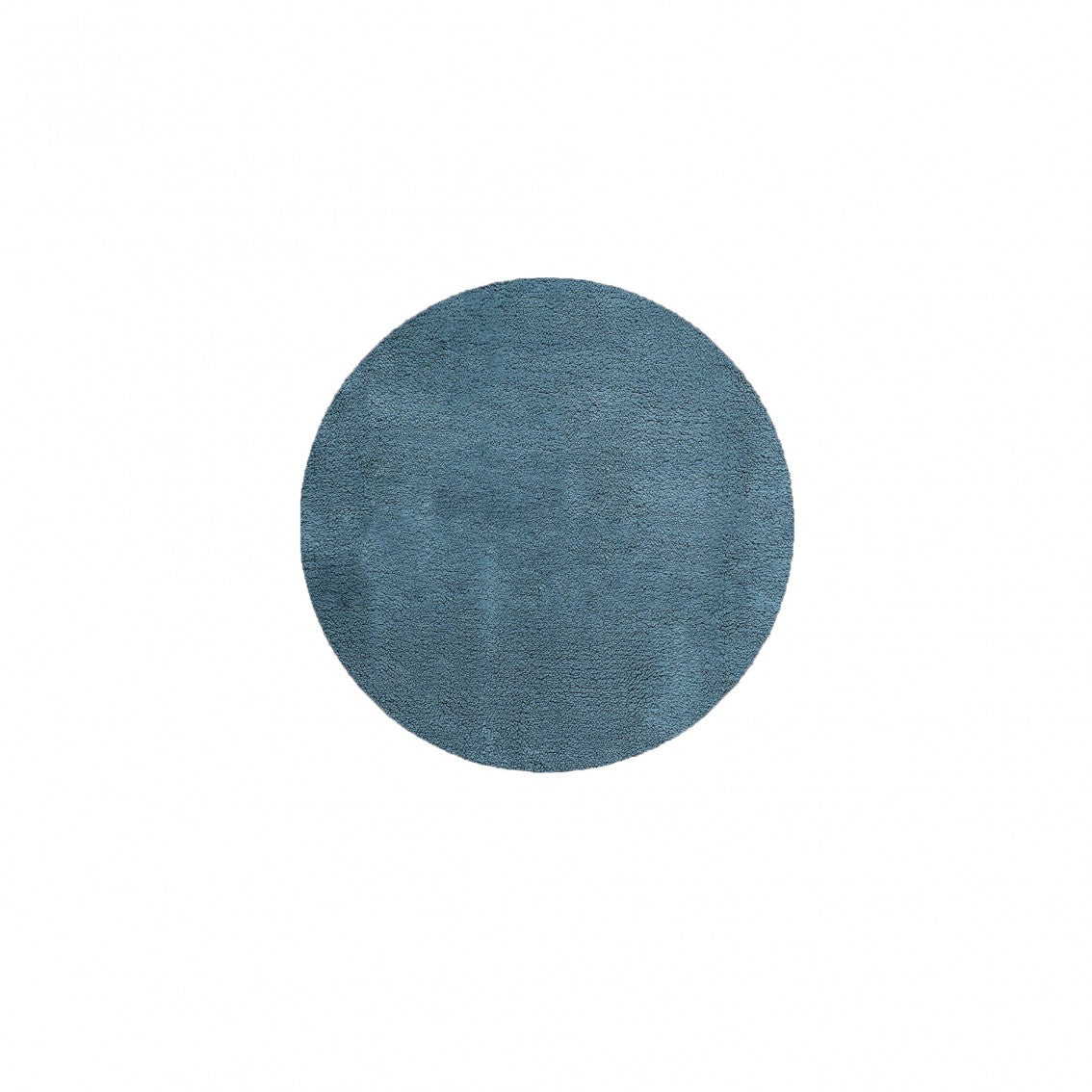 Plain Egoist Bath Rug - PEACOCK - Ø 39'' | Round