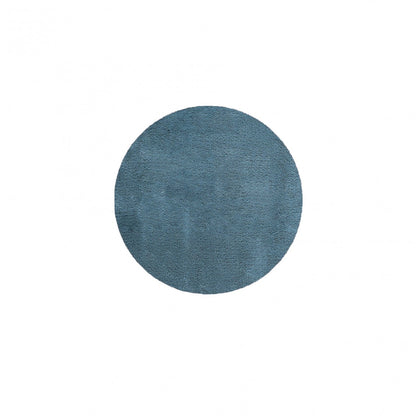 Plain Egoist Bath Rug - PEACOCK - Ø 39'' | Round