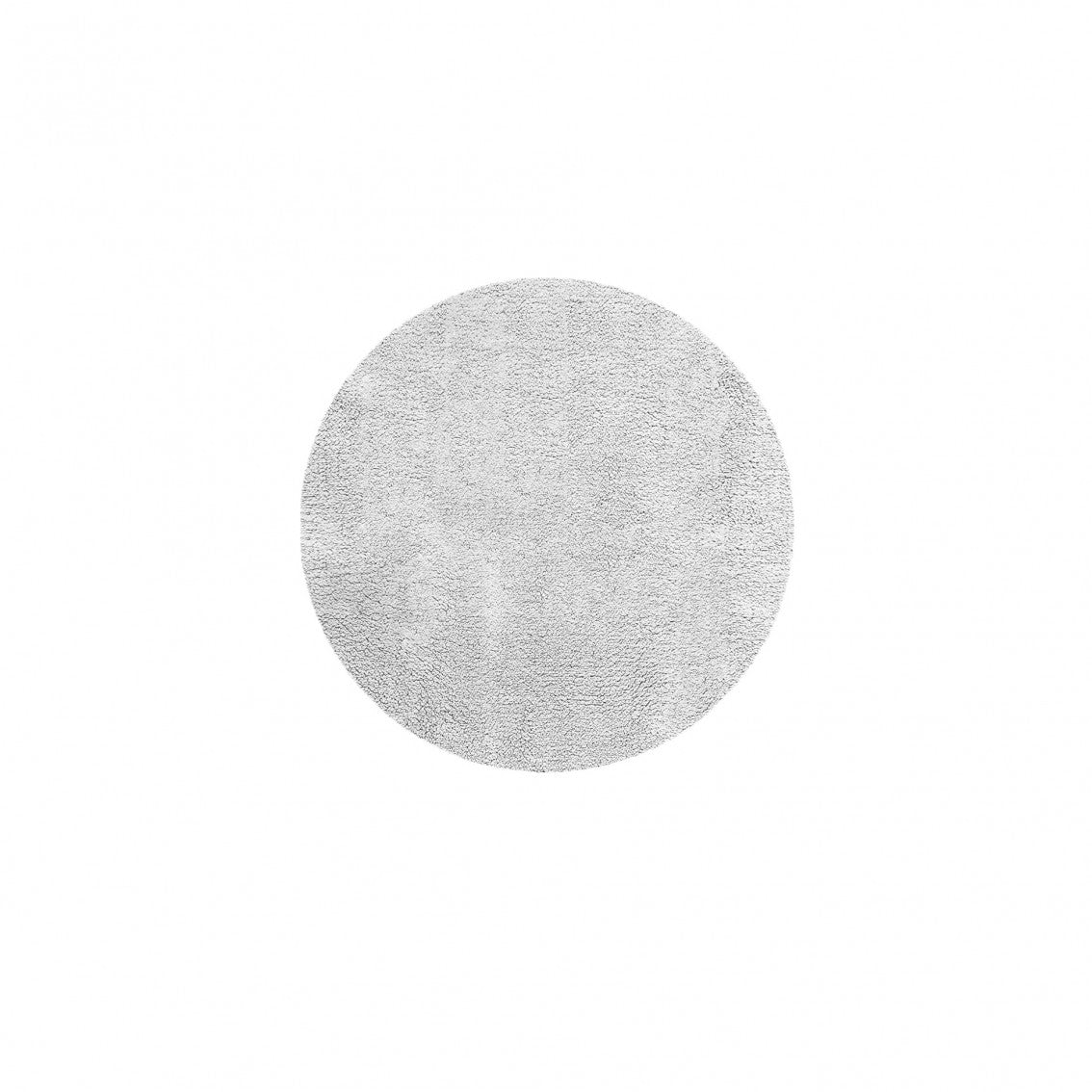Plain Egoist Bath Rug - CLOUD - Ø 39'' | Round