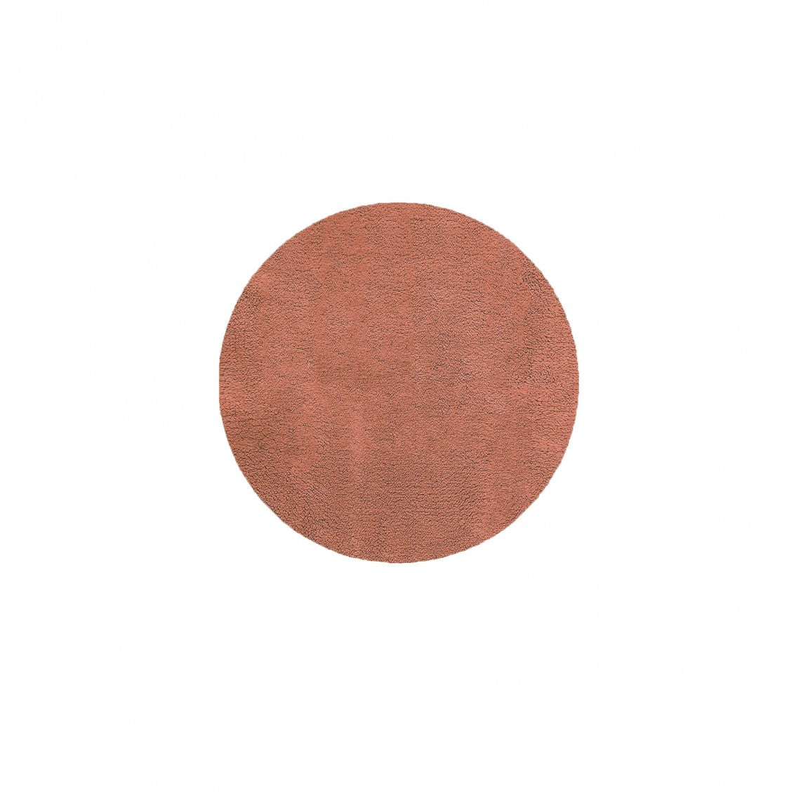 Plain Egoist Bath Rug - TERRACOTA - Ø 39'' | Round