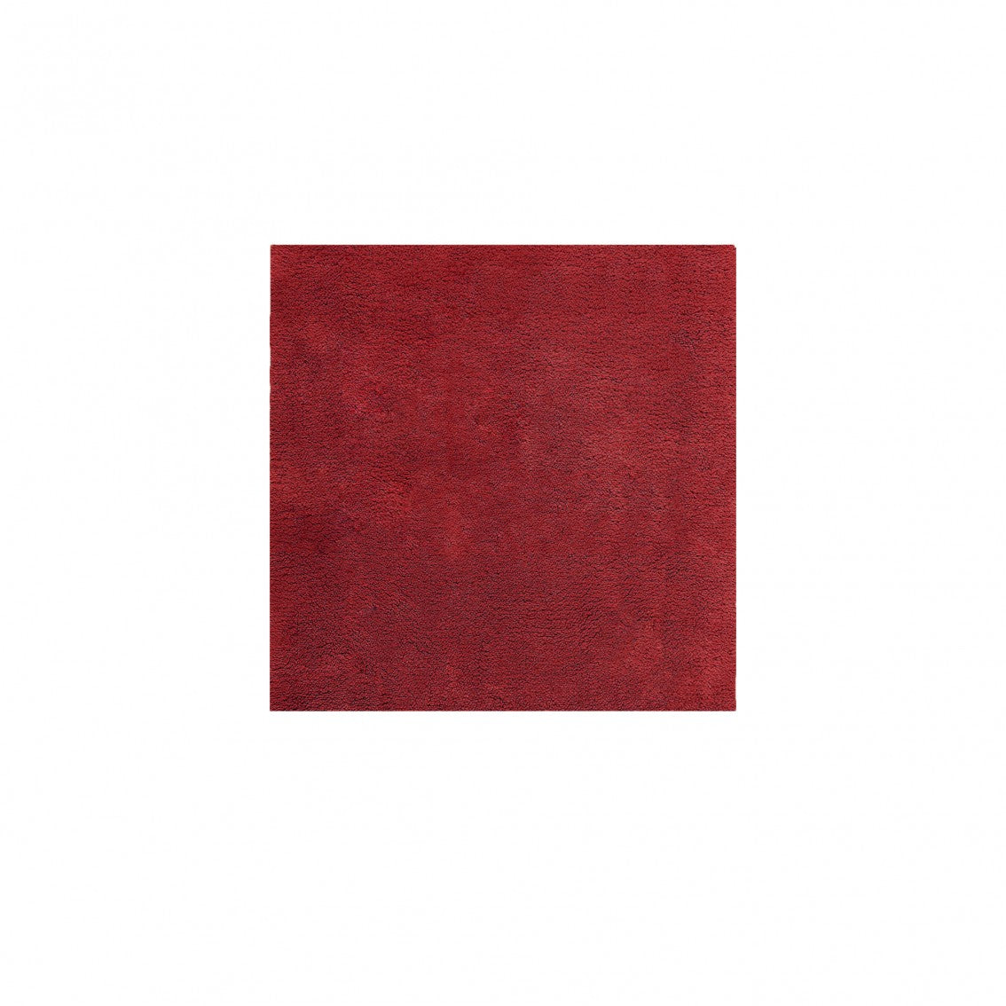 Plain Egoist Bath Rug - CHERRY - 24''x24'' | Square