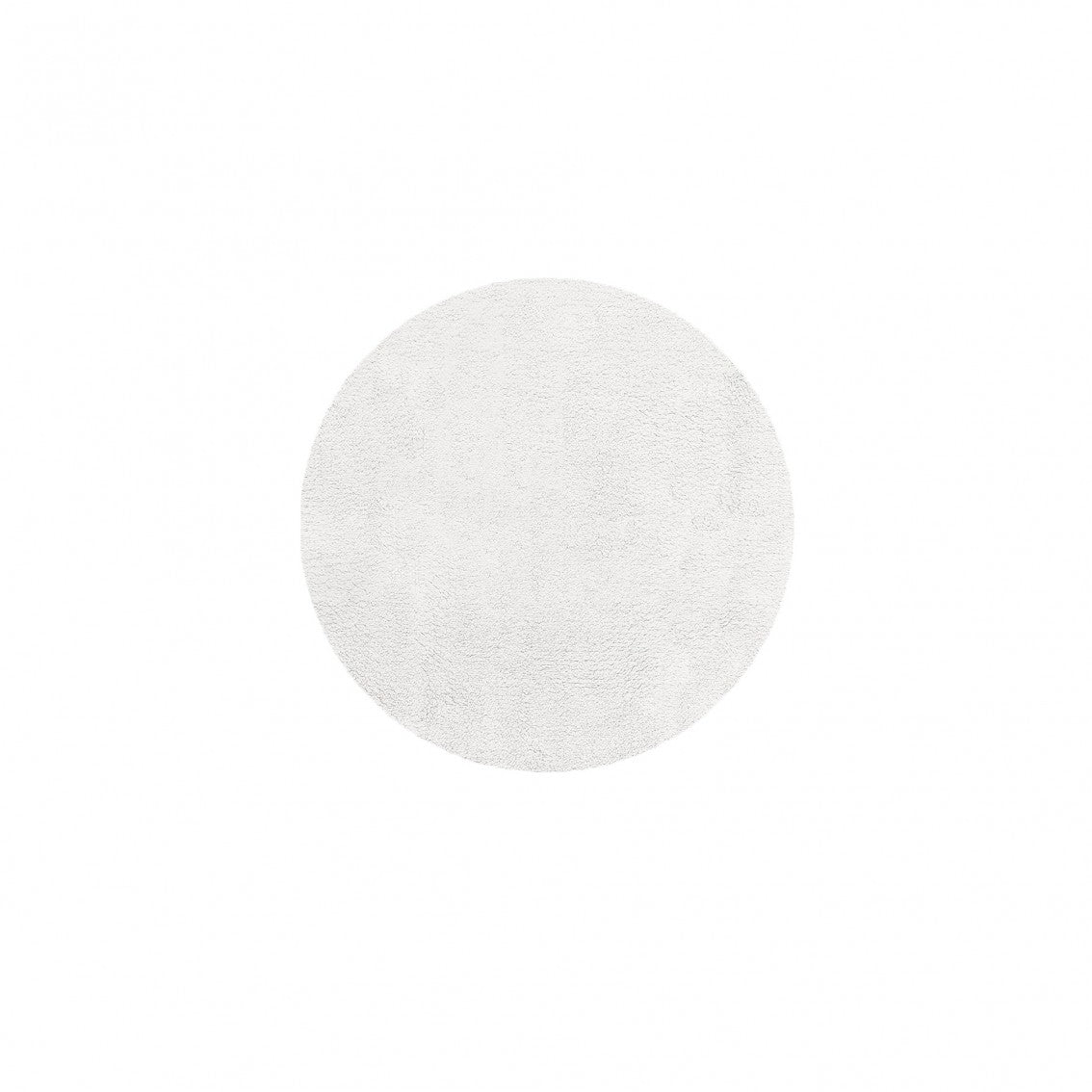 Plain Egoist Bath Rug - WHITE - 24''x24'' | Square