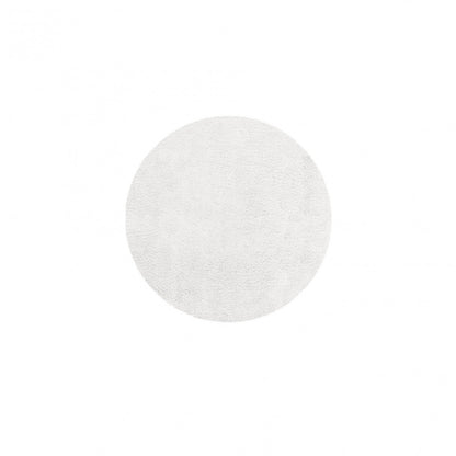 Plain Egoist Bath Rug - WHITE - 24''x24'' | Square