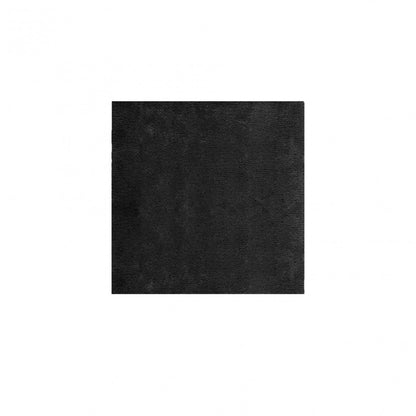 Plain Egoist Bath Rug - BLACK - 24''x24'' | Square