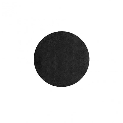 Plain Egoist Bath Rug - BLACK - Ø 39'' | Round