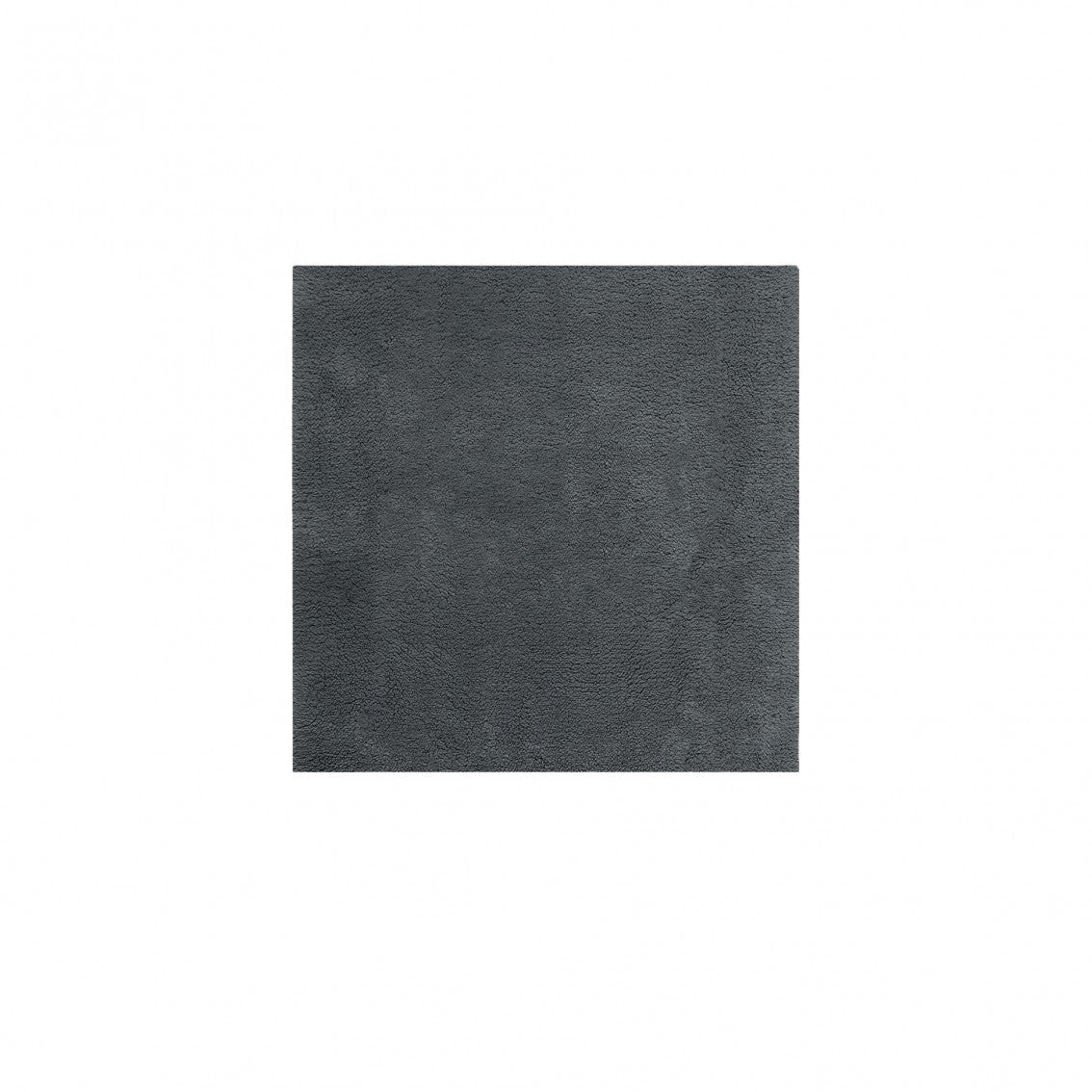Plain Egoist Bath Rug - STORM - 24''x24'' | Square