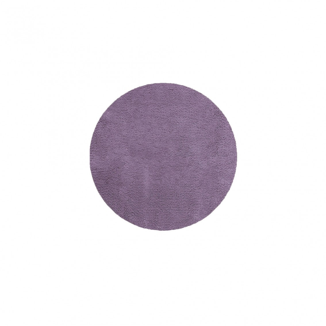 Plain Egoist Bath Rug - LAVANDER - Ø 39'' | Round