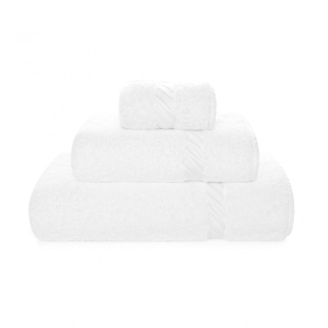 Simone Washcloth - WHITE - 12''X12'' | Washcloth