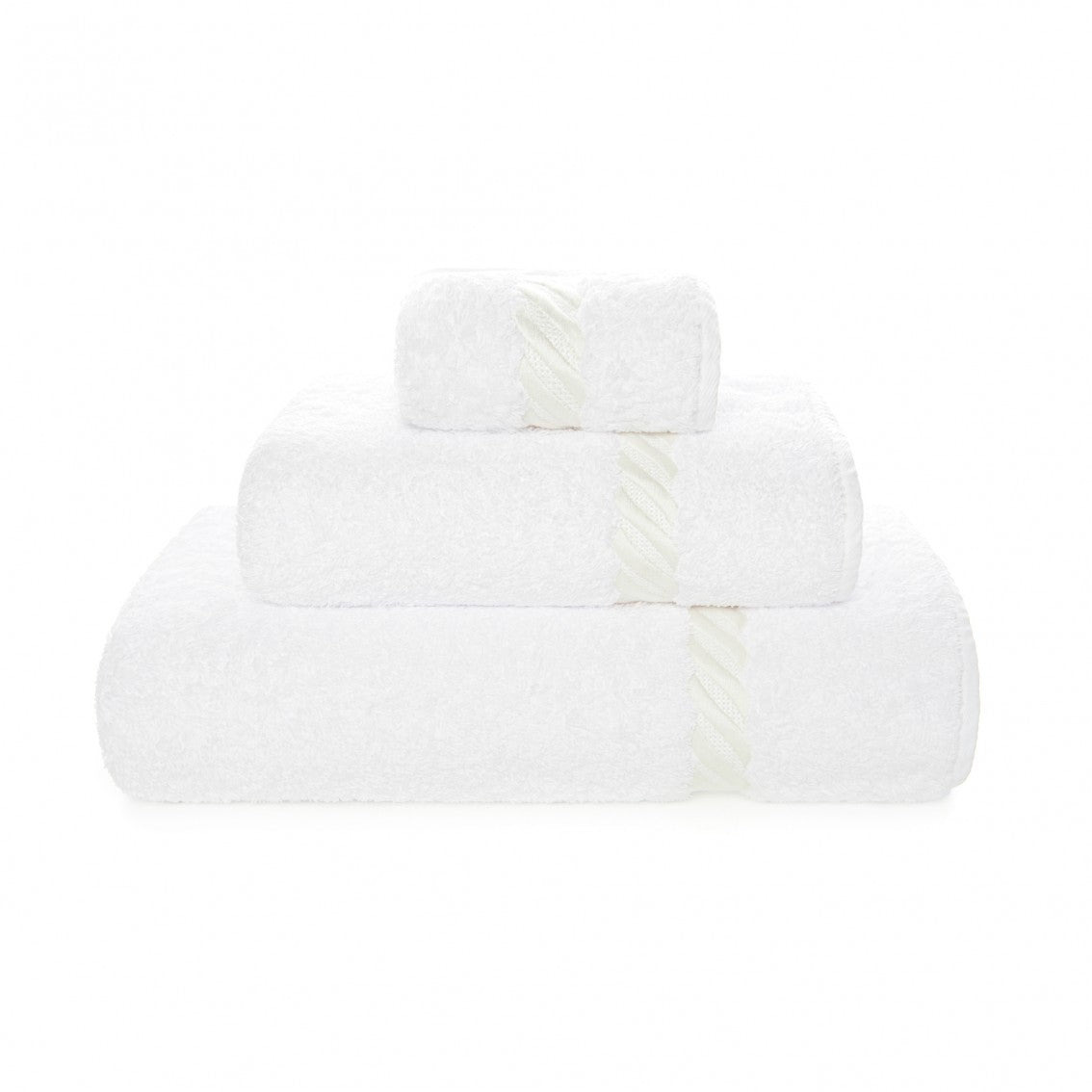 Simone Washcloth - SNOW - 12''X12'' | Washcloth