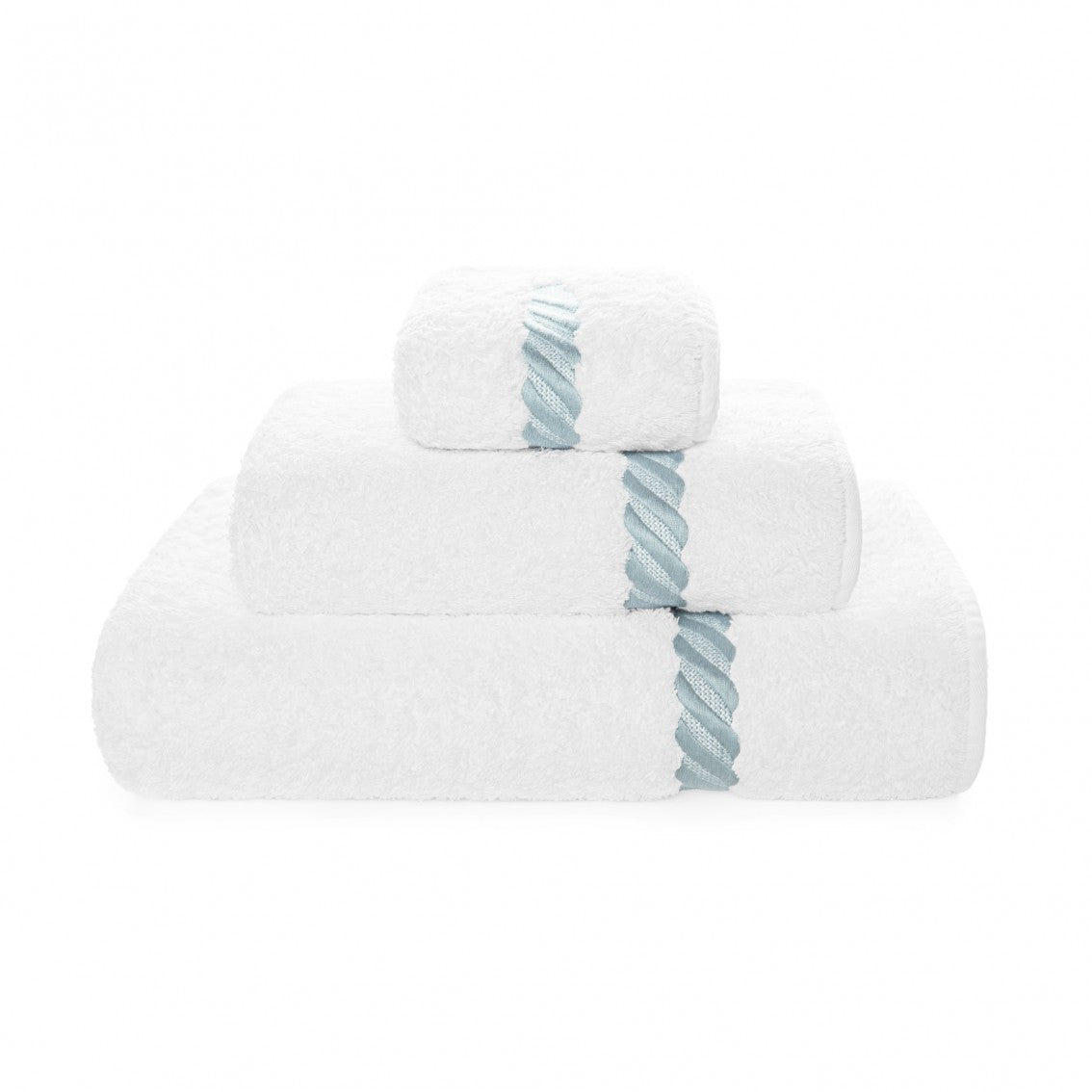 Simone Guest Towel - SEA MIST - 12''X20'' | Guest Towel