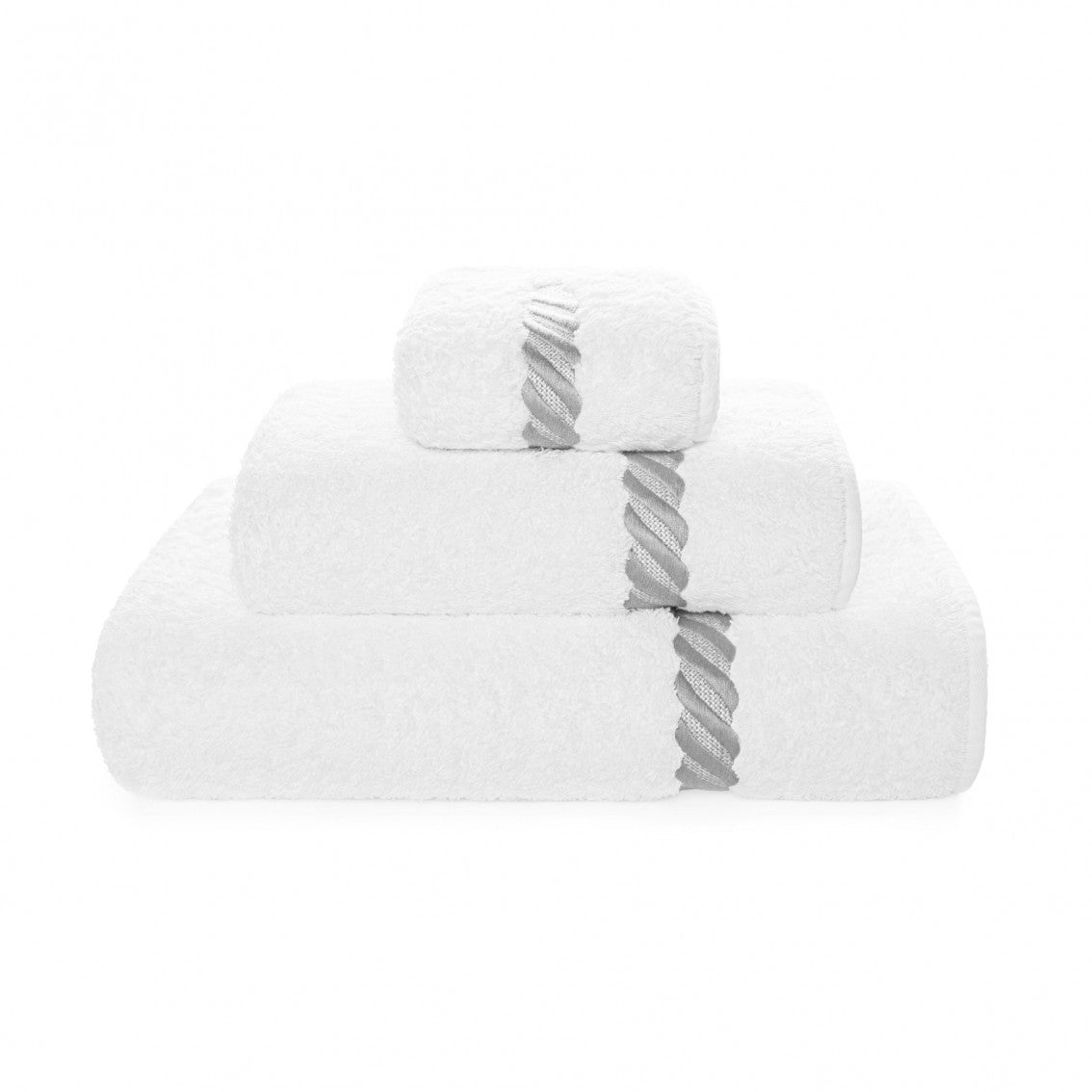 Simone Bath Towel - SILVER - 38''X59'' | Bath Sheet