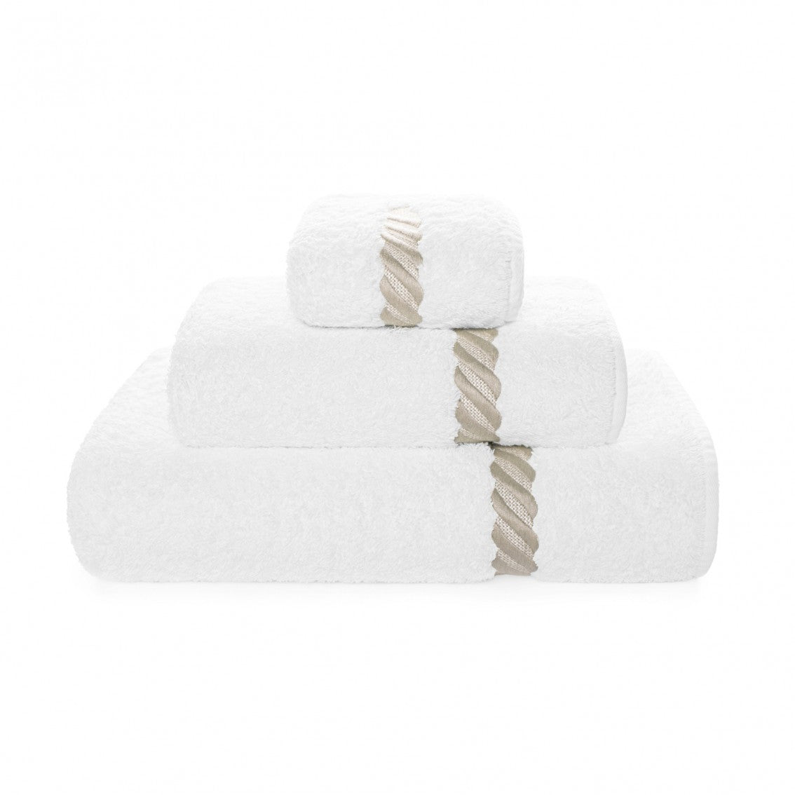 Simone Bath Towel - FOG - 38''X59'' | Bath Sheet