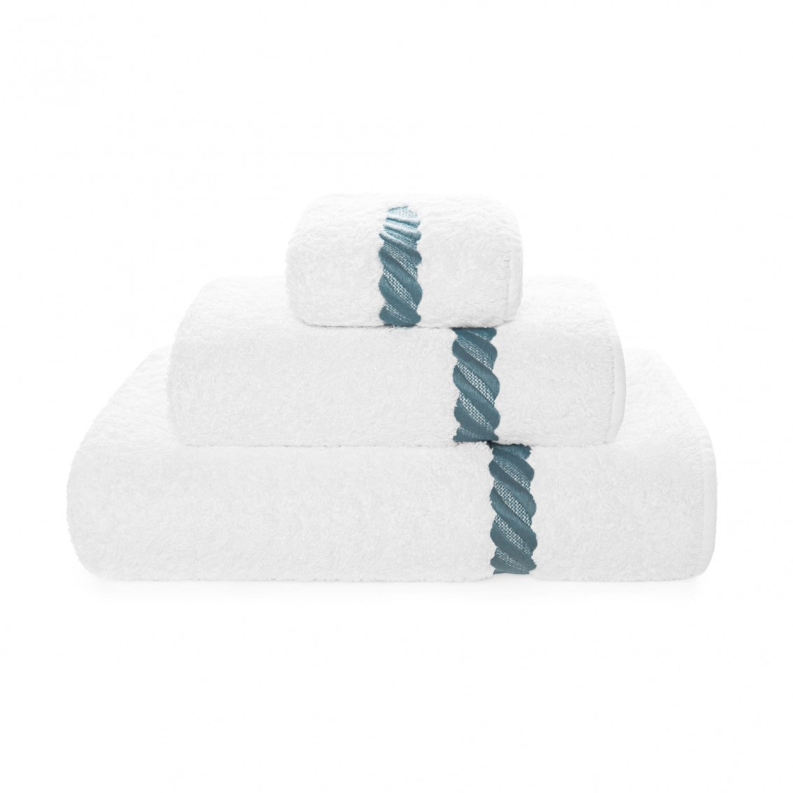 Simone Bath Towel - PEACOCK - 38''X59'' | Bath Sheet