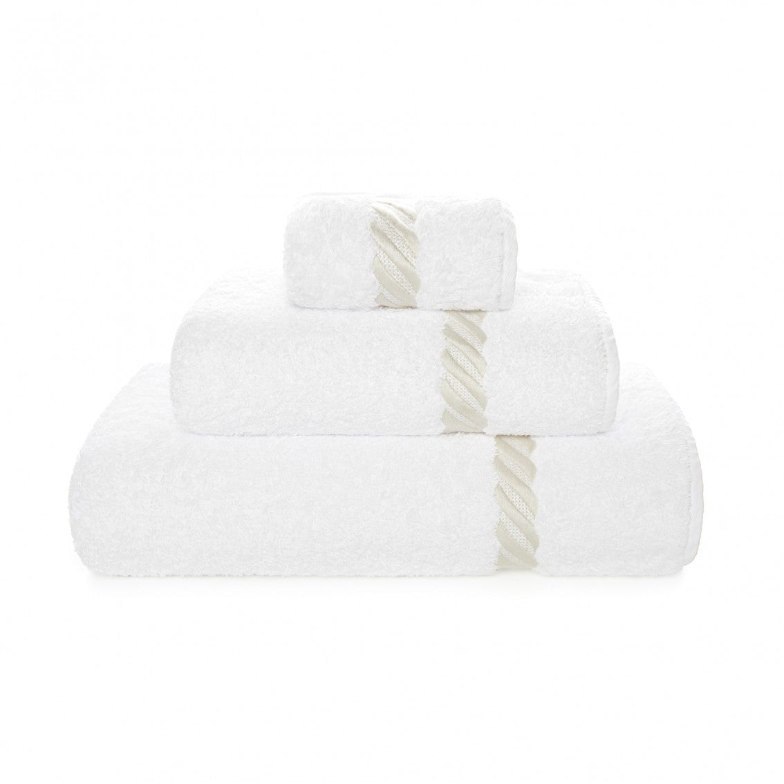 Simone Bath Towel - DOVE - 38''X59'' | Bath Sheet