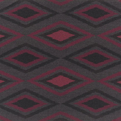 Eye Dazzler Fabric by Ralph Lauren in Red/black
