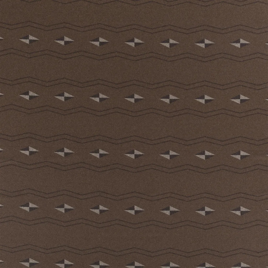Saddle Blanket Fabric by Ralph Lauren in Chestnut