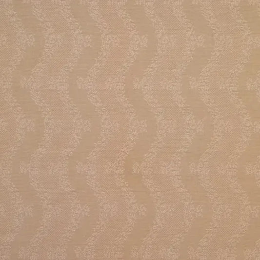 Woven Ribbon Fabric by Salvesen Graham in Parchment Pink