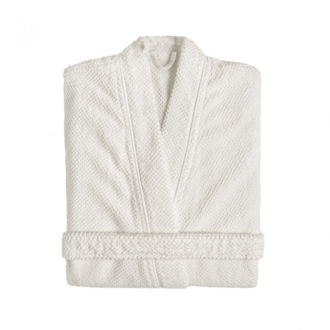 Bee Waffle Bath Robe - SNOW - XL