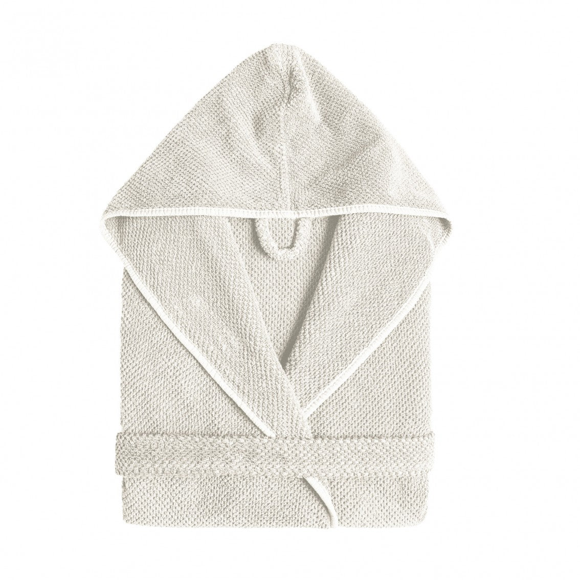 Bee Waffle Bath Robe - SNOW - M