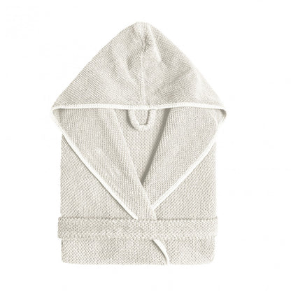 Bee Waffle Bath Robe - SNOW - M
