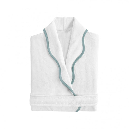 Portobello Scalloped Bath Robe - BALTIC - XL
