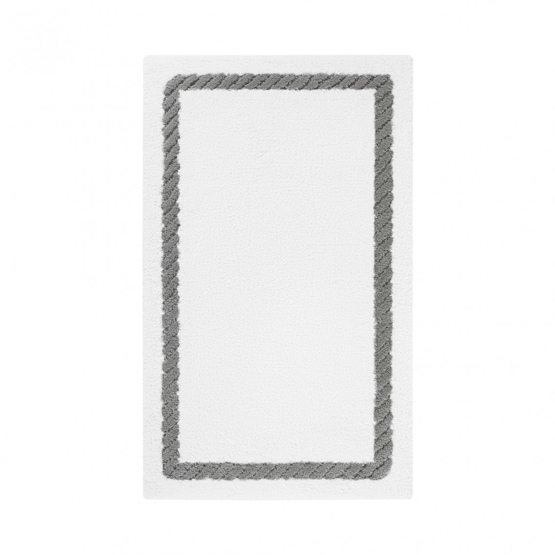 Simone Bath Rug - STEEL - Ø 39''