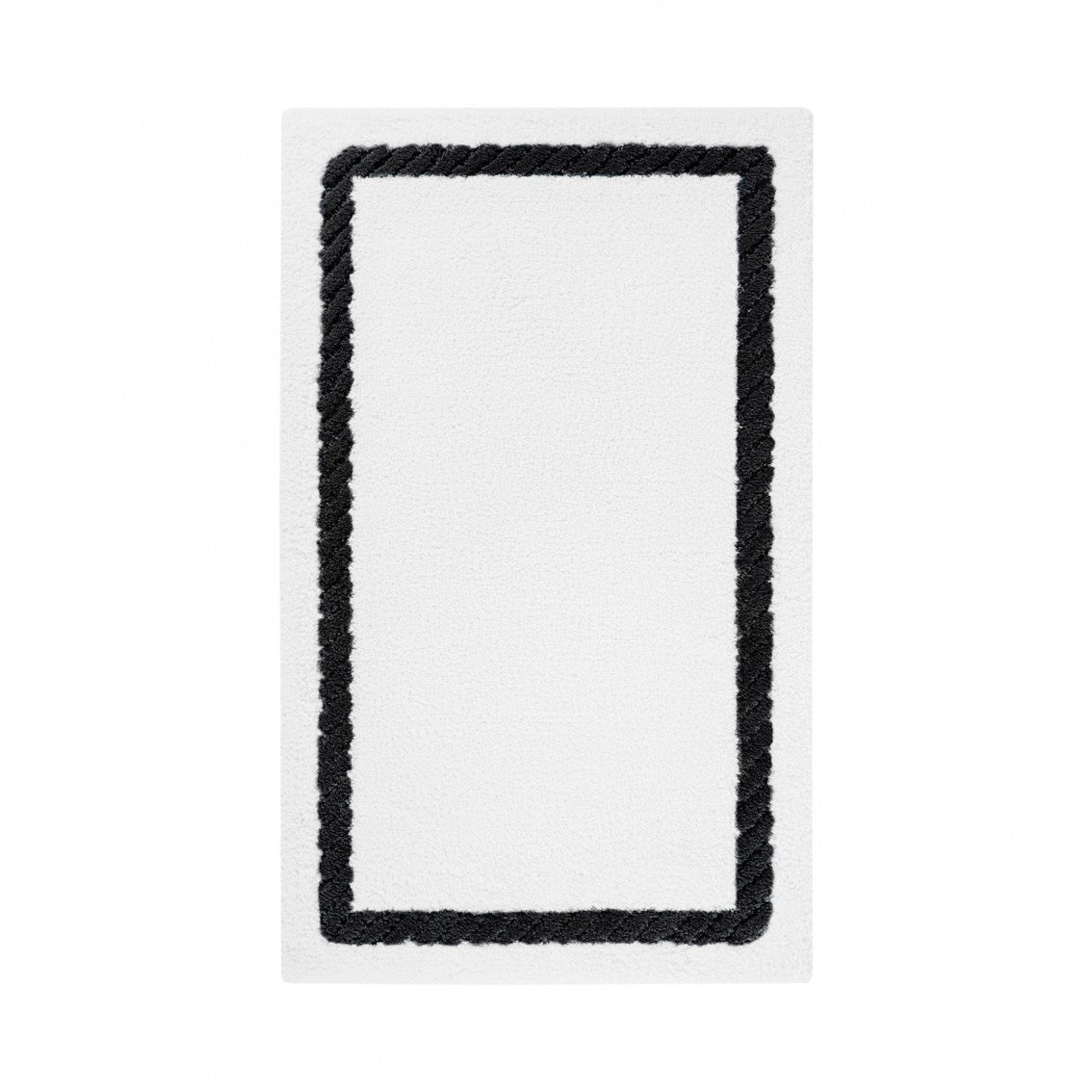 Simone Bath Rug - BLACK - Ø 39''