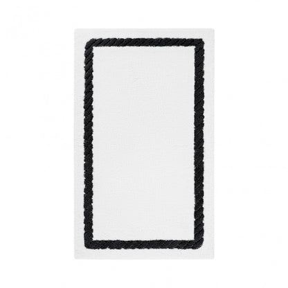 Simone Bath Rug - BLACK - Ø 39''