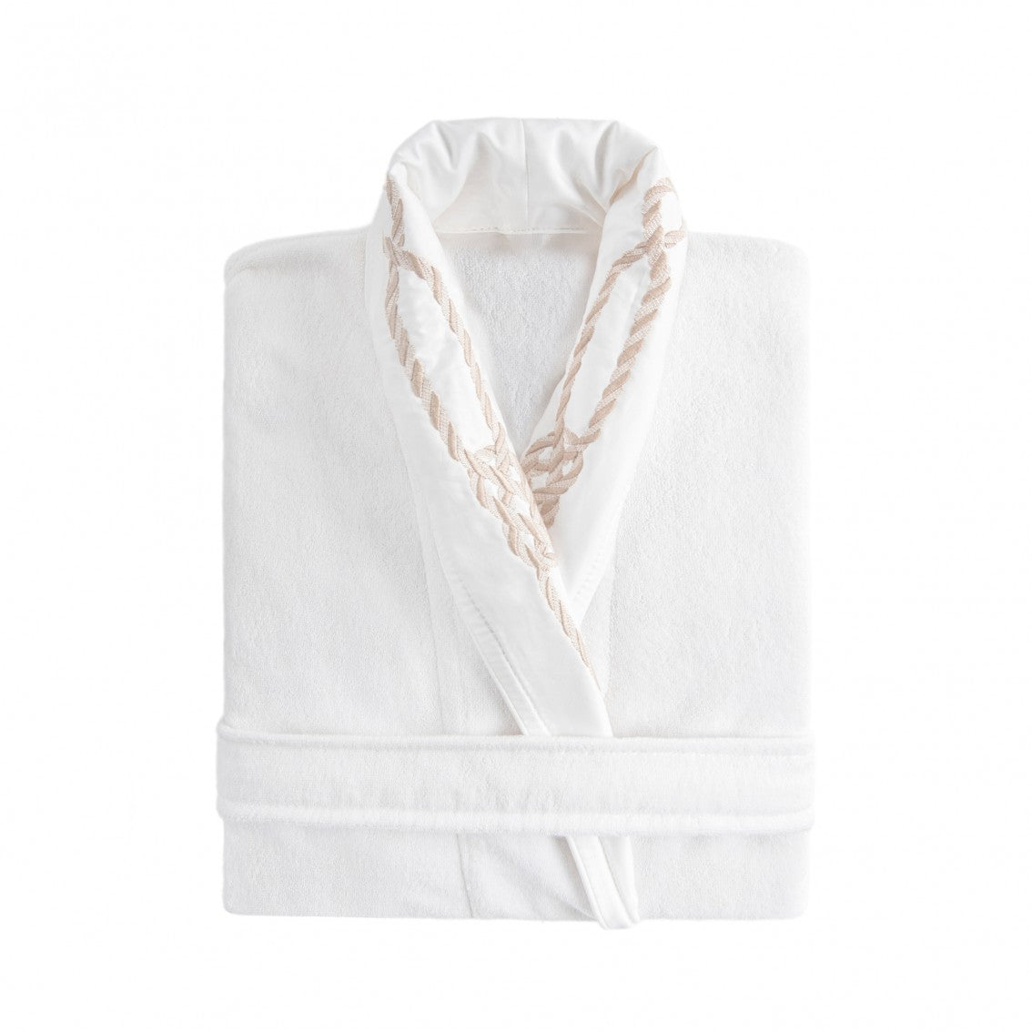 Velluto Bath Robe - WHITE - XL