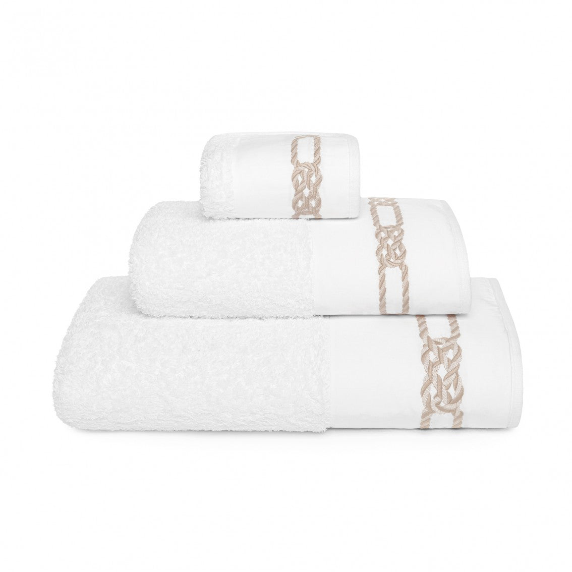 Velluto Guest Towel - WHITE - 12''X20'' | Guest Towel