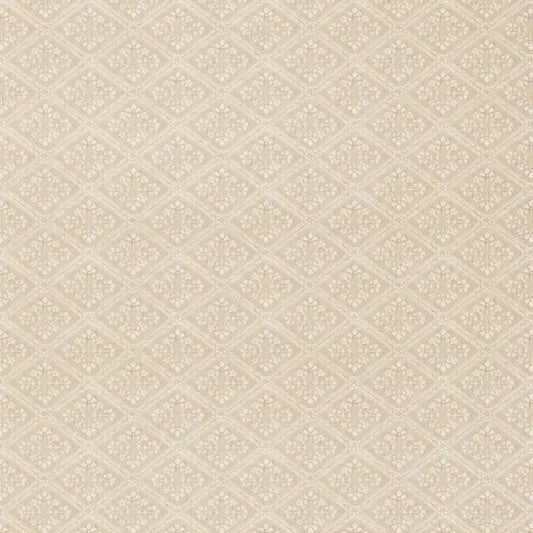 Diamond Trellis Wallpaper by Salvesen Graham in Sand