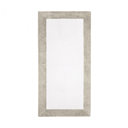 Lux Beach Towel - FOG/SNOW - 38''X79''