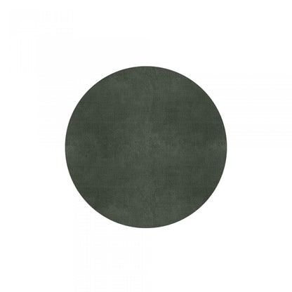 Plain Area Rug by Graccioza in Sage Green, Round