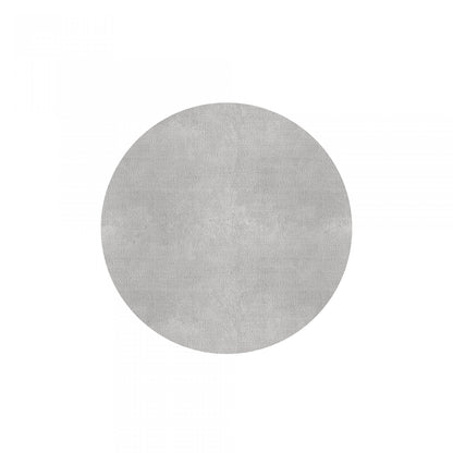 Plain Area Rug by Graccioza in Cloud, Round