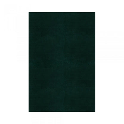 Plain Area Rug by Graccioza in Hunter Green, Rectangular